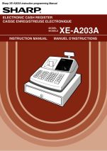 XE-A203A instruction programming